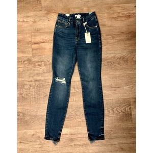 NWT Good American Good Legs High Rise Skinny Jeans Size 2